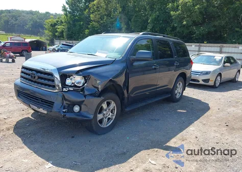 2008 Toyota Sequoia Sr5 5.7L V8 из США, поврежденный, VIN 5TDBY64A78S015451